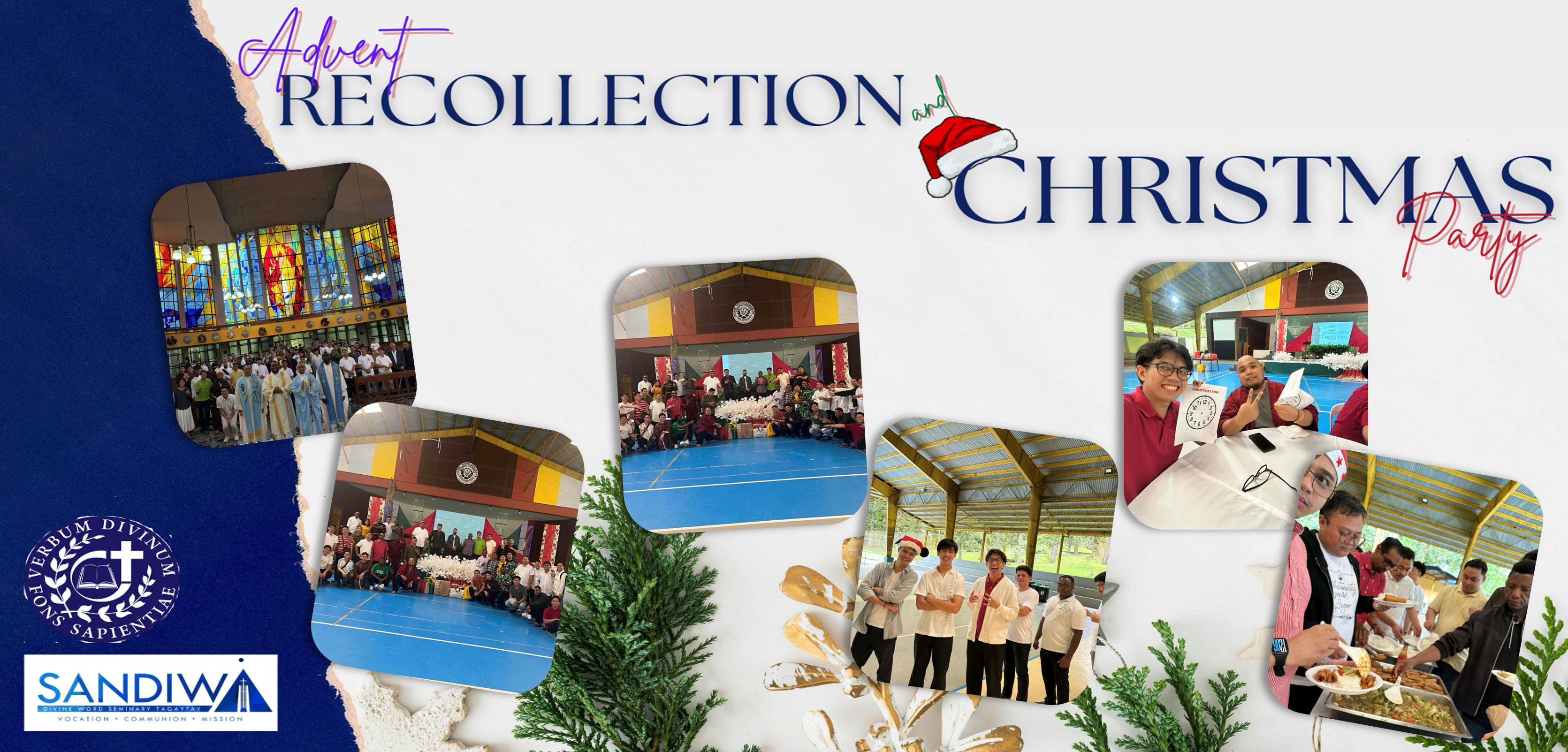 ADVENT RECOLLECTION and CHRISTMAS PARTY